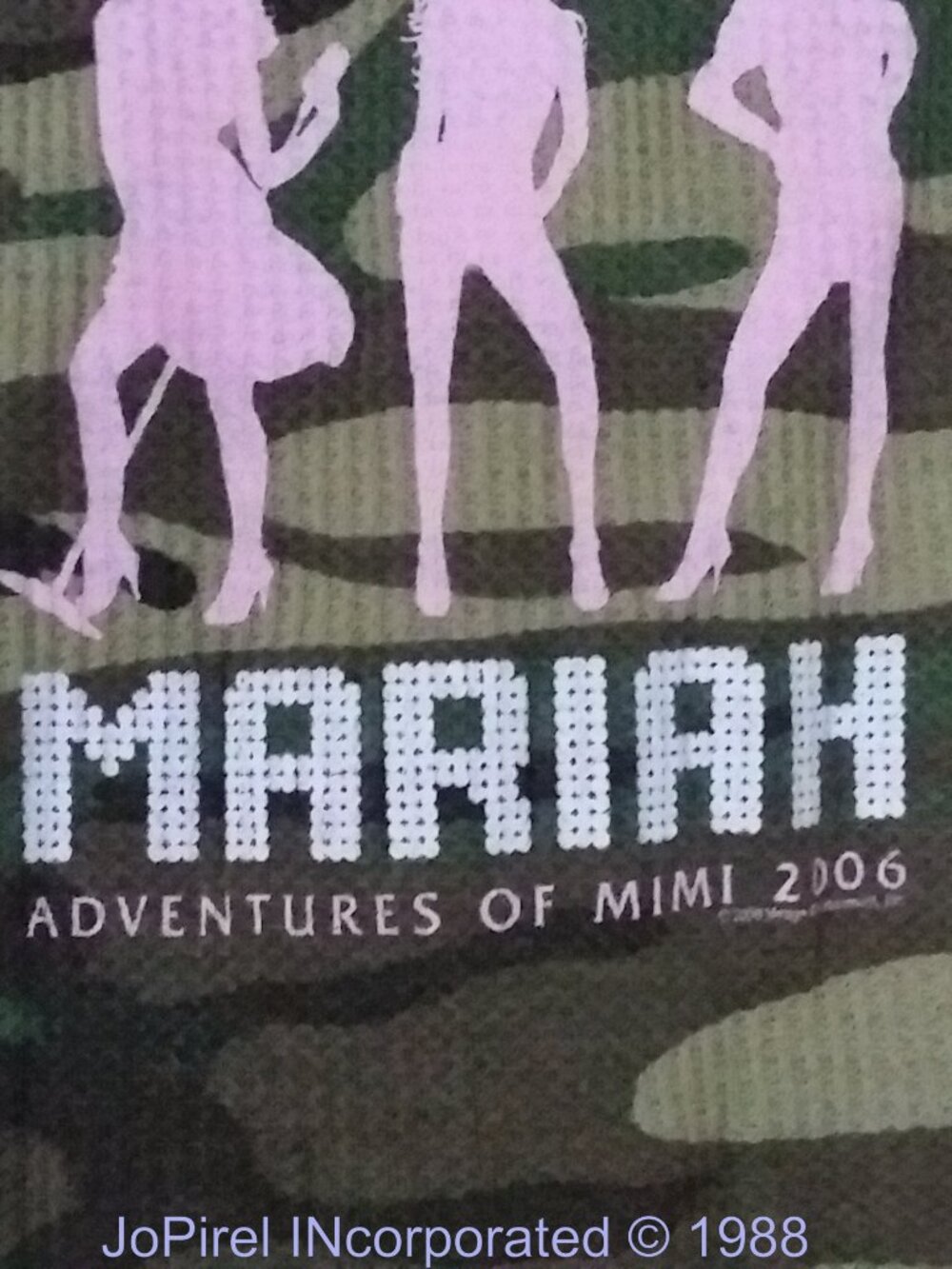 Mariah Carey Adventures of Mimi 2006 Stretch T-top petite body size only - Picture 4 of 7